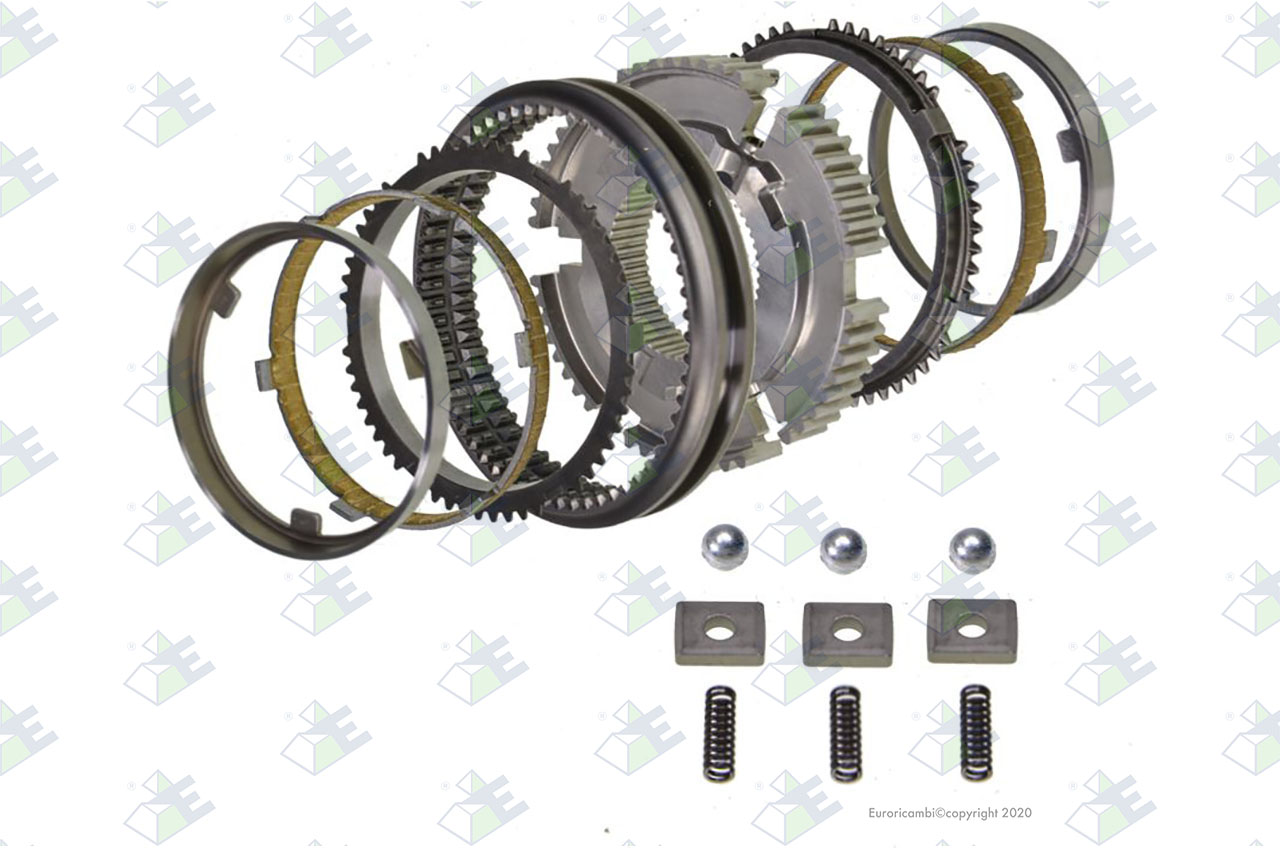 SYNCHRONIZER KIT 1ST/2ND suitable to RENAULT TRUCKS 5001847327