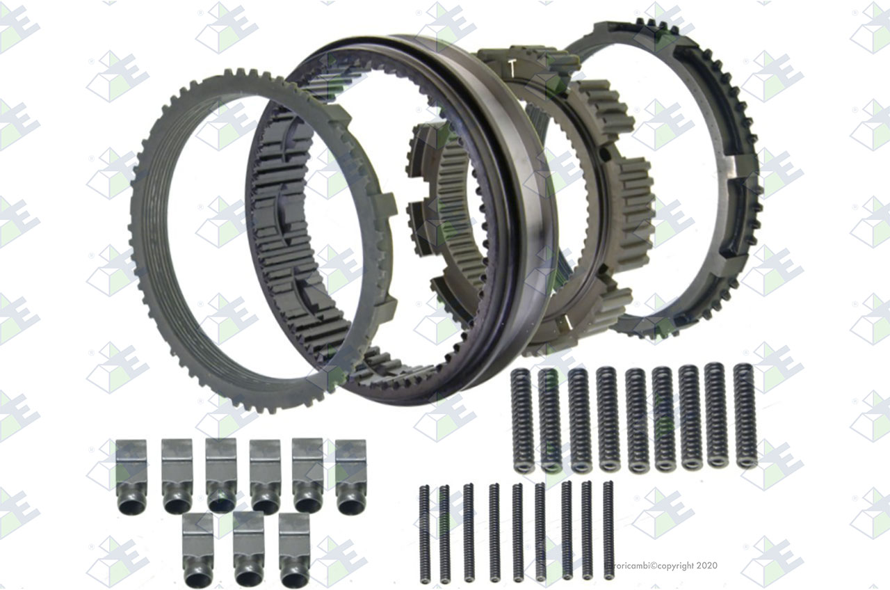 SYNCHRONIZER KIT suitable to ZF TRANSMISSIONS 1295233033