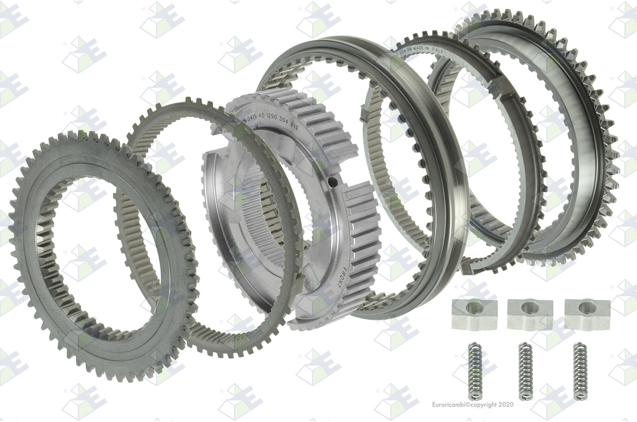 SYNCHRONIZER KIT 3RD/4TH suitable to AM GEARS 90363