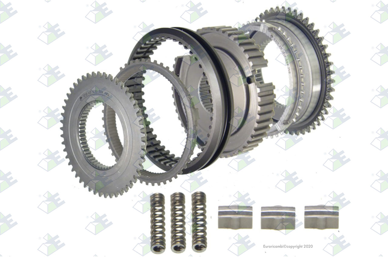 SYNCHRONIZER KIT 5TH/6TH suitable to ZF TRANSMISSIONS 1290298934
