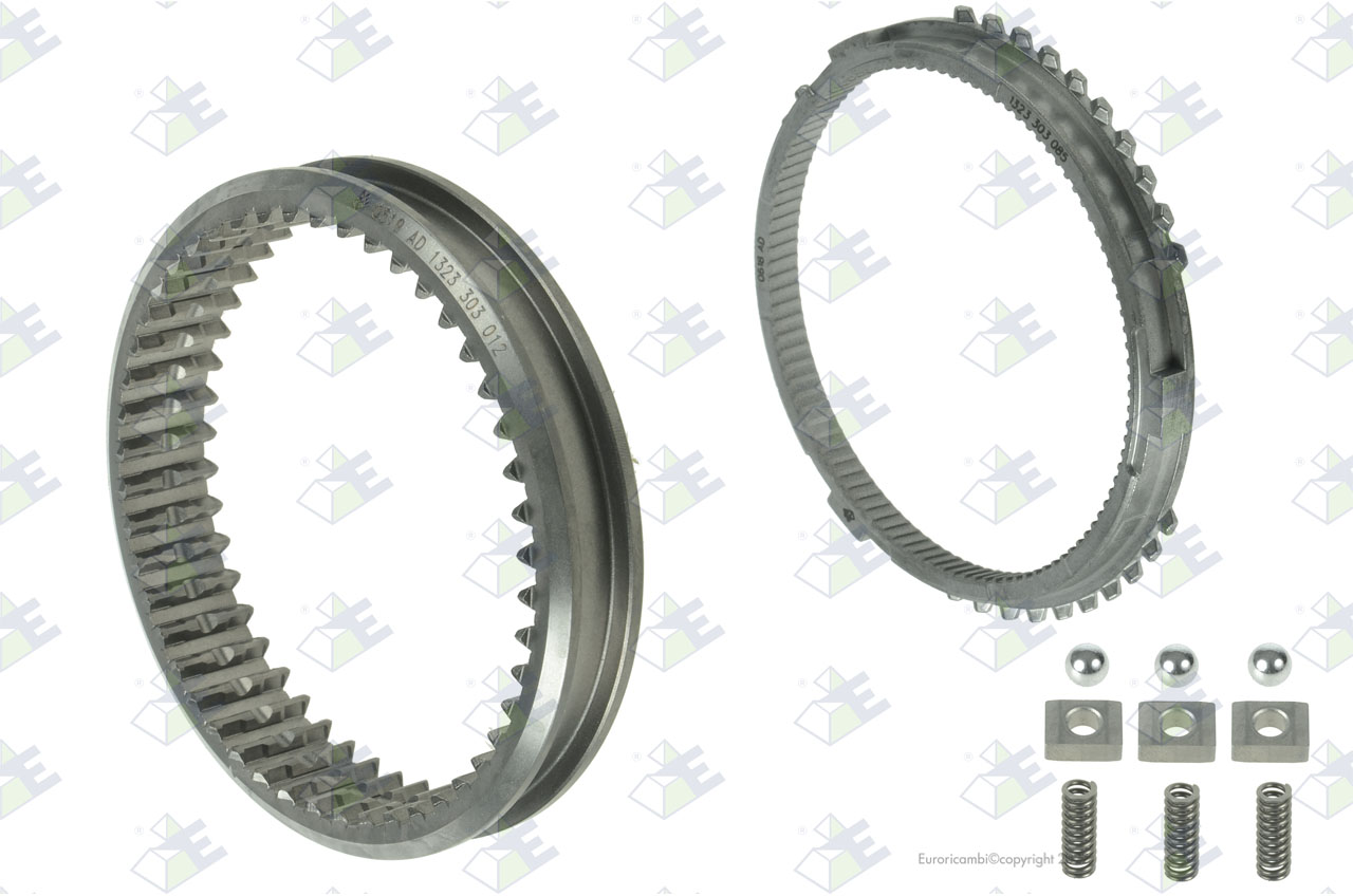 REVERSE SYNCHRONIZER KIT suitable to AM GEARS 90430