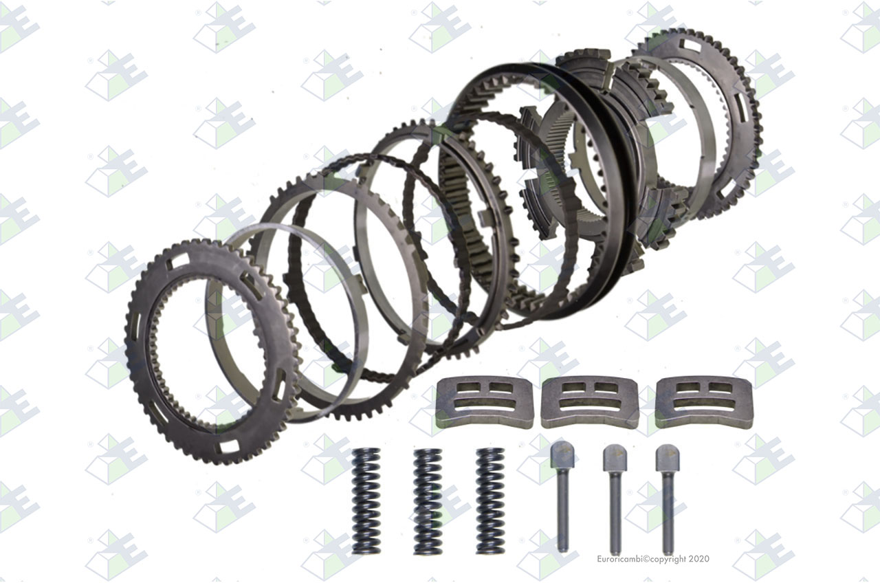 SYNCHRONIZER KIT 1ST/2ND suitable to ZF TRANSMISSIONS 1346204001
