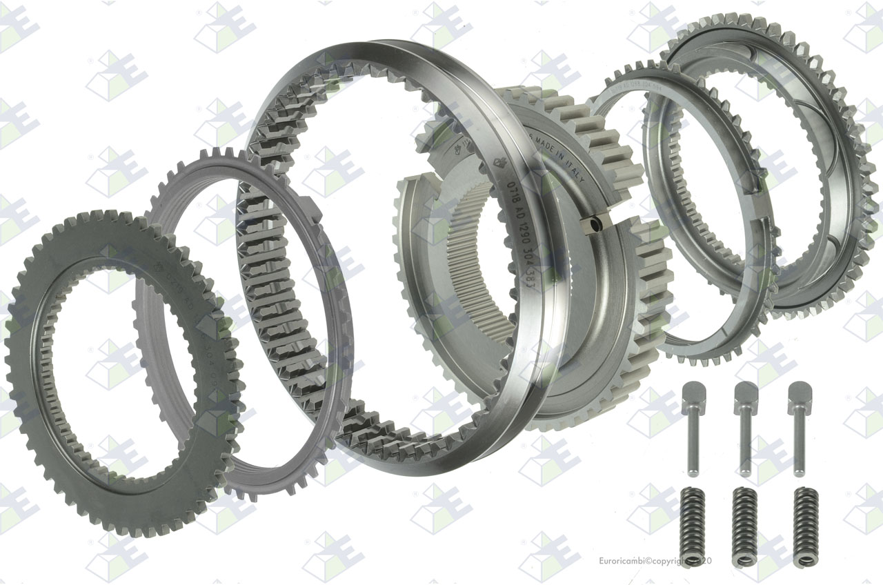 SYNCHRONIZER KIT 1ST/2ND suitable to ZF TRANSMISSIONS 1346298003