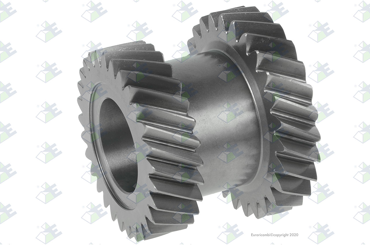 DOUBLE GEAR 27/29 T. suitable to MAN 81323030037