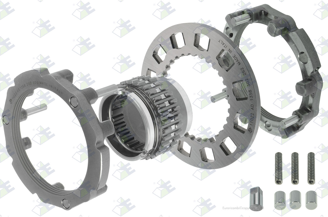 SYNCHRONIZER KIT suitable to ZF TRANSMISSIONS 1358202023