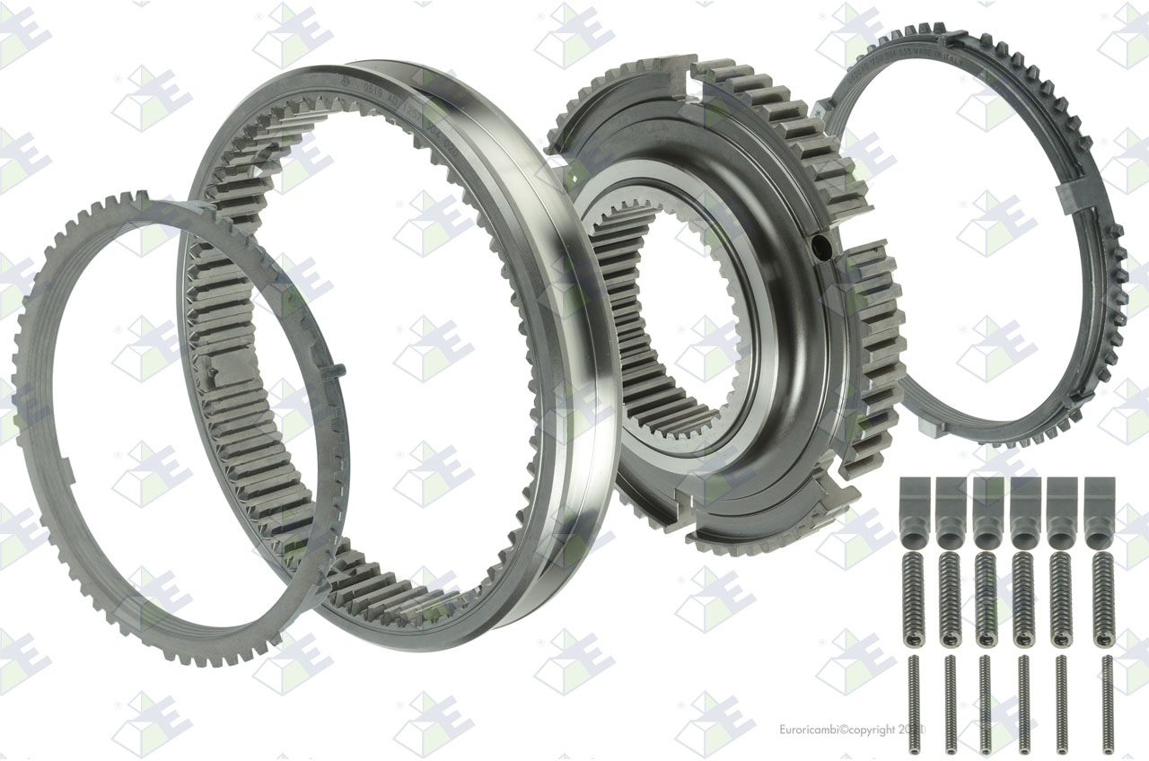 SYNCHRONIZER KIT 1ST/2ND suitable to AM GEARS 90124