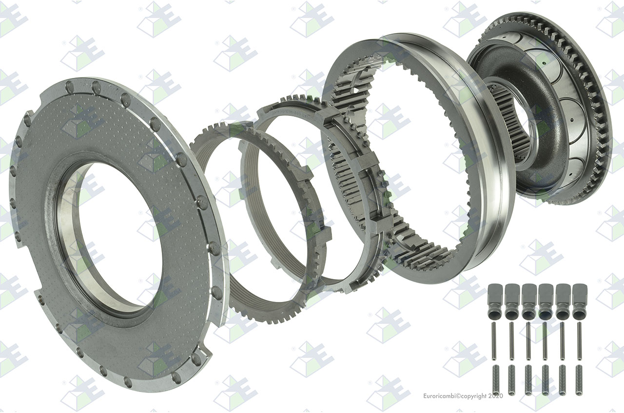 SYNCHRONIZER KIT suitable to ZF TRANSMISSIONS 1295298937