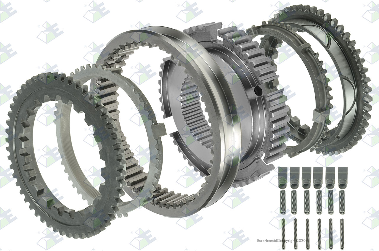 SYNCHRONIZER KIT 1ST/2ND suitable to ZF TRANSMISSIONS 95570686